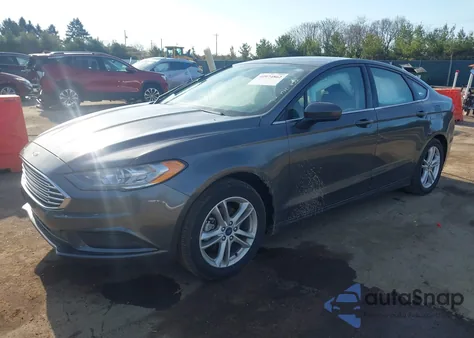 2018 Ford Fusion Se из США, поврежденный, VIN 3FA6P0H79JR284534
